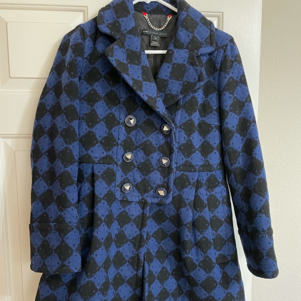 Marc by Marc Jacobs Harlequin coat